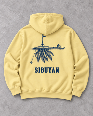 Sibuyan Payao Hoodie in Sunwash, flat back